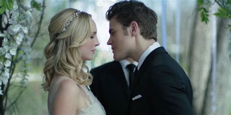 stefan and caroline are getting married on the vampire