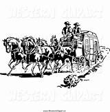 Stagecoach Clipart Coach Stage Fargo Wells Vector Clipground Logo Getdrawings Cliparts sketch template