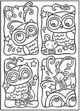 Colouring Dover Publications Owls Doodle Circus Digi Kopiervorlagen Graduation Adulto Colorear Anexo Renkli Sayfalar Yazdırılabilir Jaquevirtual Ausmalen Jaylen Coloringpage Coruja sketch template