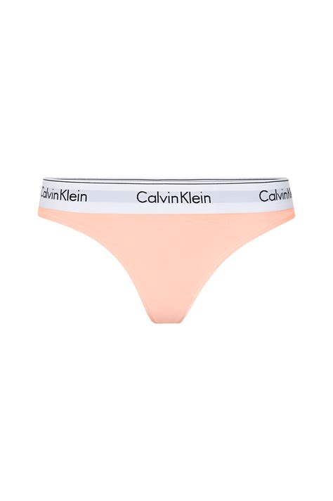 Calvin Klein Underwear Stringtrosa Modern Cotton Orange