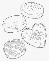 Coloring Donut Pngitem Searched sketch template