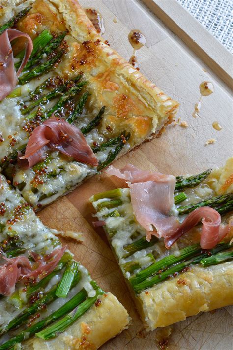 asparagus  prosciutto puff pastry wonkywonderful