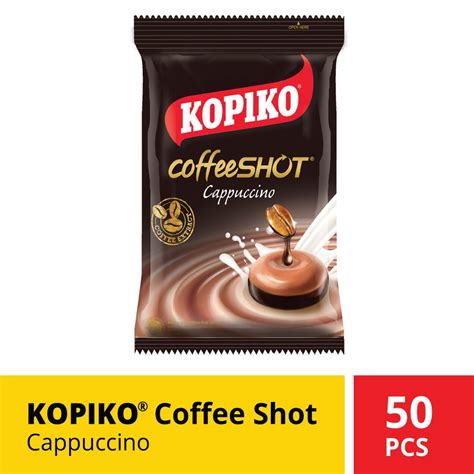 kopiko coffee shot cappuccino zak  gr isi  pcs