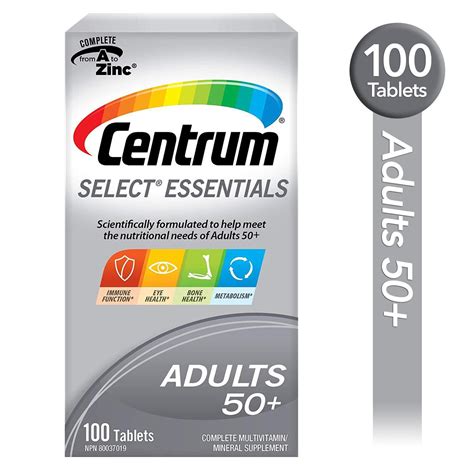 centrum select chewables adults  multivitamin supplement chewable tablets  count walmart
