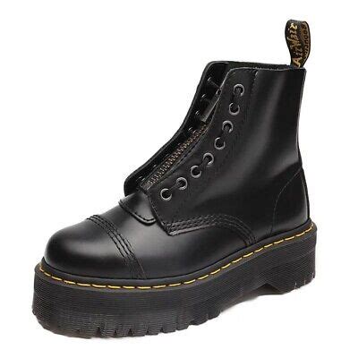 dr martens sinclair dupes black platform womens boots size   ebay