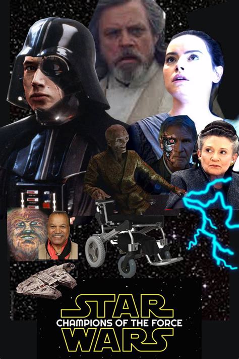 wow amazing poster  star wars episode  champions