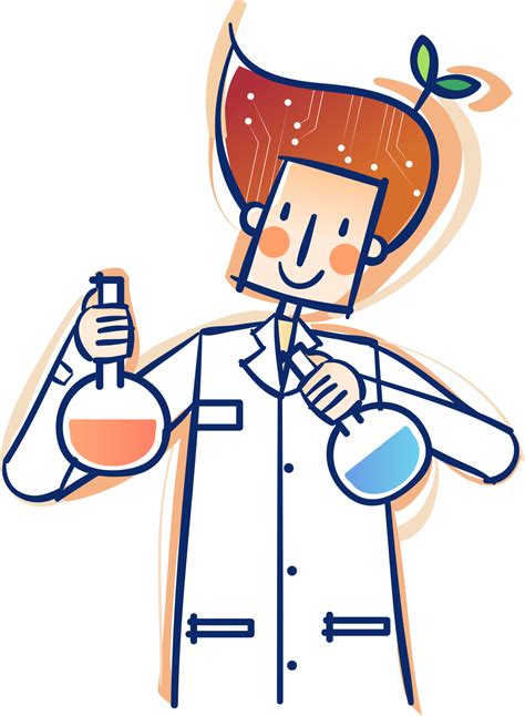 lab clipart lab material research  development cartoon png