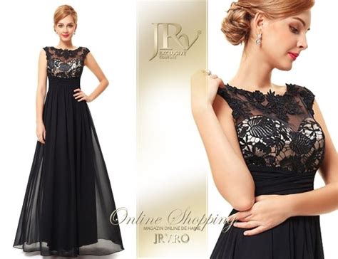 rochie de seara saphira black jrv exclusive couture