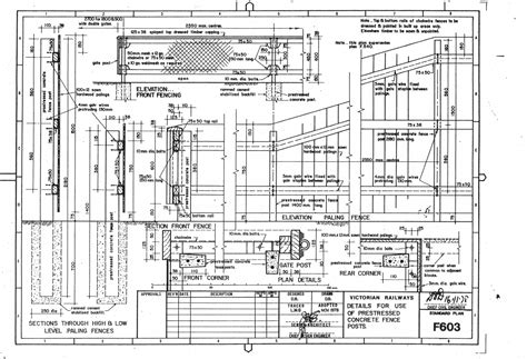 diagram floor plans fence