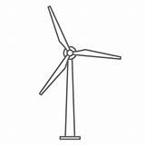 Turbine Turbines Windmill Cliparts Viento Clipground Designlooter Result Eólica Cliparting sketch template