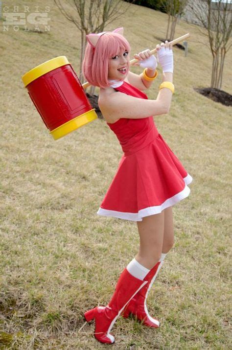 amy rose from sonic the hedgehog cosplay sonic costume sonic the