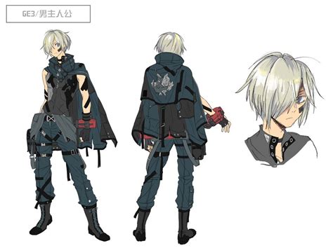 God Eater 3 Concept Protagonist Character Design