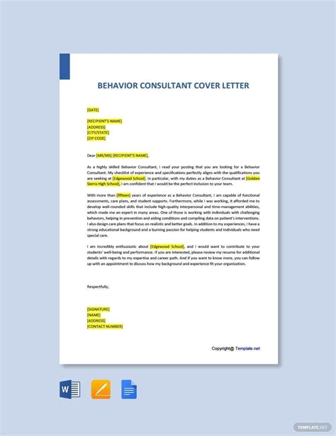 complaint letter  unprofessional behavior template  google docs