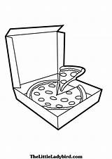 Pizza Coloring Pages Template Cheese sketch template