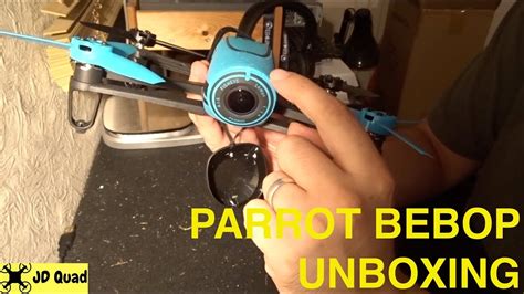 parrot bebop  skycontroller quadcopter drone unboxing video youtube