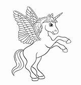 Einhorn Ausdrucken Unicorn Malvorlagen Pokemon Malvorlage Flügel Pegasus Flügeln Fluegel Pferde Obst Mentve Innen sketch template