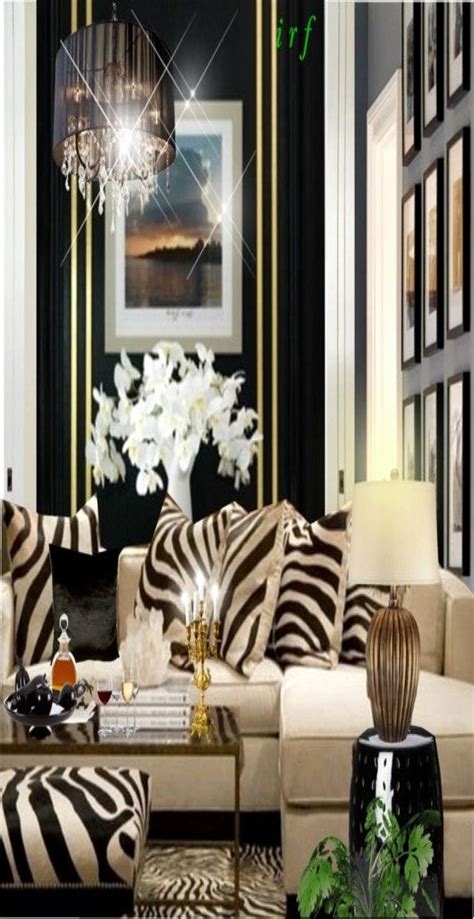 luxury zebra print ideas  living room decoration zebra decor
