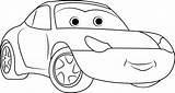 Coloring Cars Pages Sally Carrera Printables Kids Color Cartoon Coloringpages101 sketch template