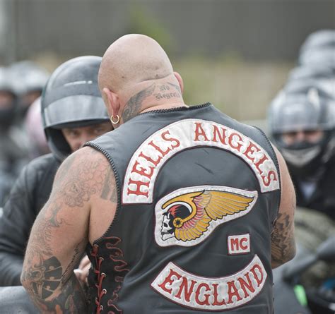 hells angels   hungover  drunk  ride  marking  anniversary   uk