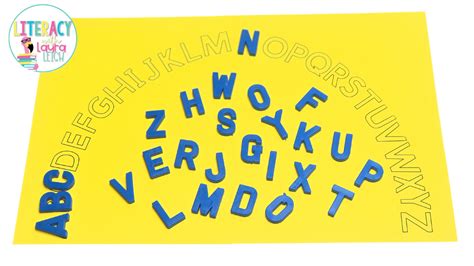 alphabet arc activities  boost letter recognition fast laura