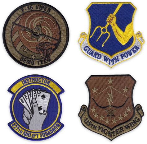 military squadron morale custom patches  artwork