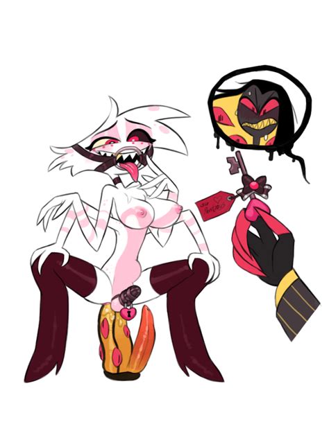 rule 34 angel dust hazbin hotel arachnid arthropod bondage breasts