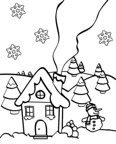 winter coloring picture   snowman  children