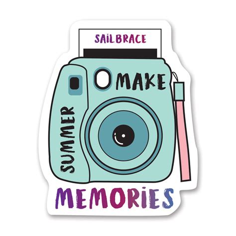 Summer Memories Sticker Sailbrace