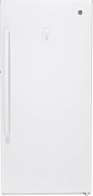 Ge® 14 1 Cu Ft White Upright Freezer Slager Appliances