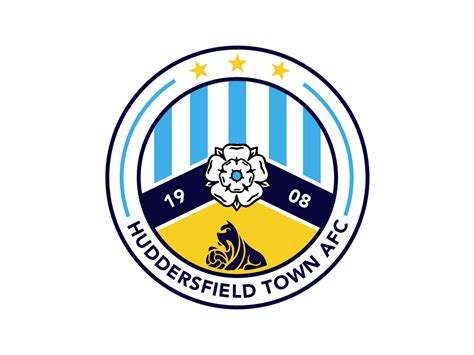 huddersfield town afc logo concept  mathew lynch  dribbble