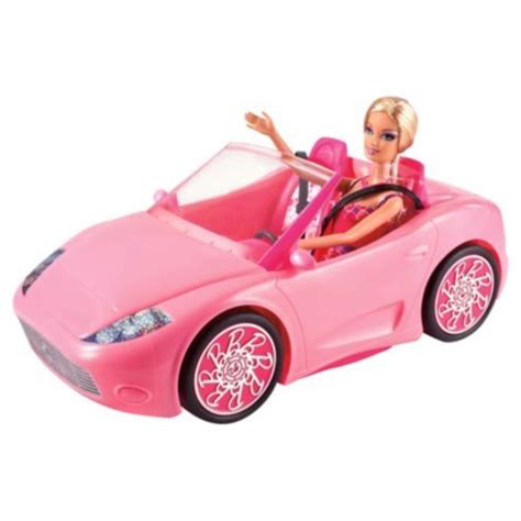 tesco direct barbie convertible car doll barbie barbie doll car