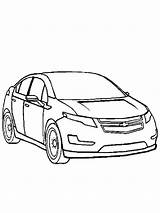 Coloring Pages Chevrolet Chevy Car Cars Volt Printable Color Getcolorings Book Kids Honda Print Designlooter Colors sketch template