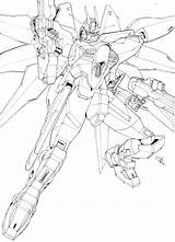 Gundam Repost sketch template