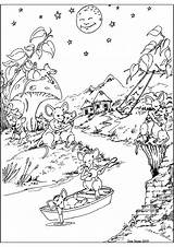 Coloring Mice Valley Pages River Adult Tea Mouses Pretty Adults Color Mushroom Banks Boat Drawing Original Party Justcolor Book Printable sketch template