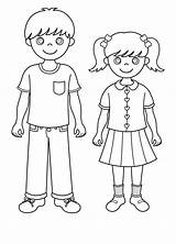 Brother Coloring Sister Gossip Webstockreview Siblings Sketch Clipartkey sketch template