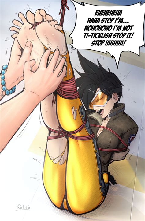 tracer defeated by kusujinn on deviantart