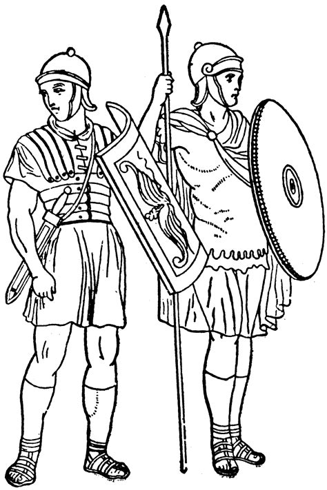 rome art people coloring pages