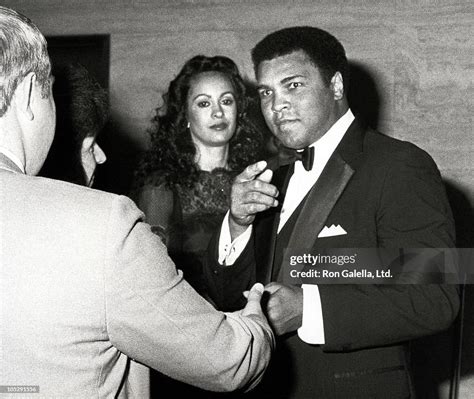 Muhammad Ali And Wife Veronica During Esquire Magazine S 50th Photo