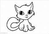 Animal Coloring Pages Cats Print Cat Color Printable Animals Books sketch template