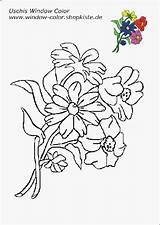Vorlagen Blumen Herbst Uschis Wunderbar Vorlage Bunter Strauss Besuchen Malvorlagen Dillyhearts Ausdrucken sketch template