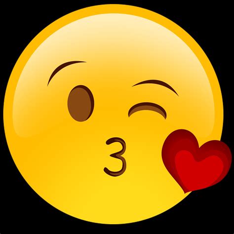 smiley faces kissing clipart clipart