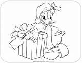 Disneyclips Duck Leaning Present sketch template