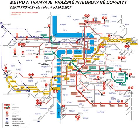 plan metro prague
