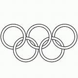 Olympic Rings Coloring Gif sketch template