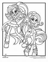 Pony Equestria Rainbow Coloring Little Pages Dash Girls Rocks Human Fluttershy Sketch Color Print Cartoon Disney Rock Eque Printable Getcolorings sketch template