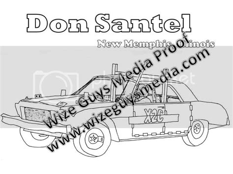 demolition derby car coloring pages coloring pages