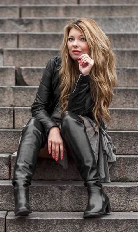 Pin By Rowan On Acquo Of Sweden Sexy Leather Outfits Sexy Boots