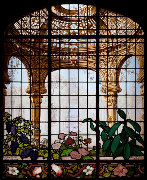 File Henry G Marquand House Conservatory Stained Glass Window 