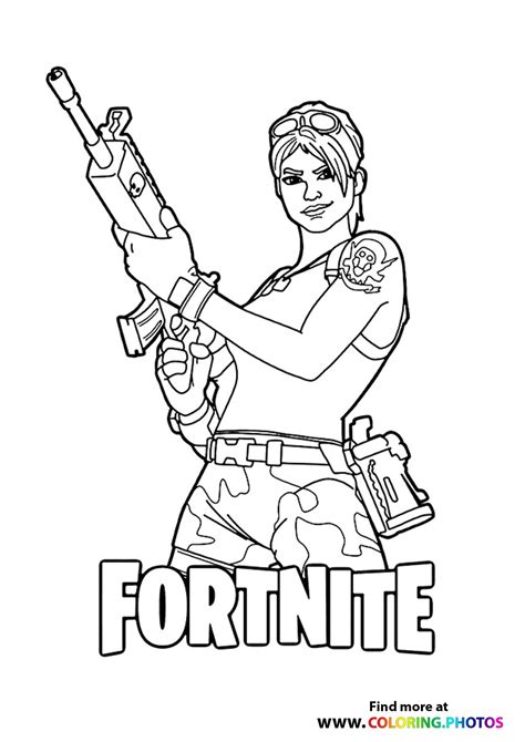 fortnite page    coloring pages  kids   easy print