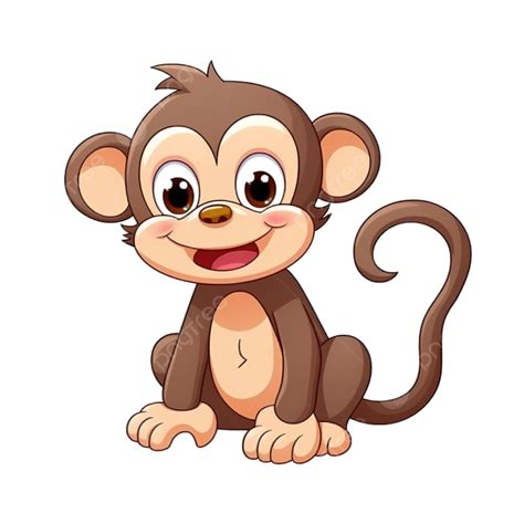 monkey cartoon animal monkey hand drawn painting png transparent